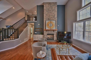Chic Poconos Getaway with Deck and Home Theater!